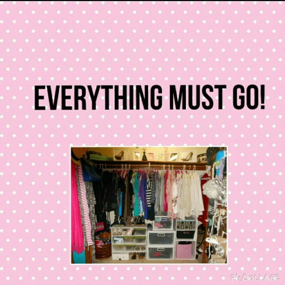 Closet clear out