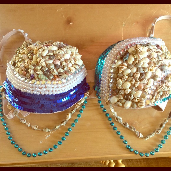 Mermaid bra *rave bra