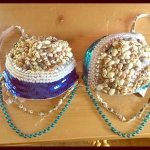 Mermaid bra *rave bra
