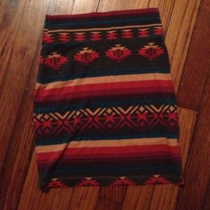 ⛔️SOLD⛔️tribal print skirt
