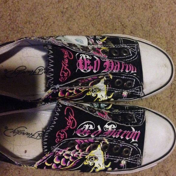 Ed hardy tennis shoes