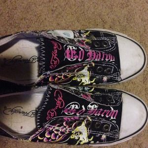 Ed hardy tennis shoes