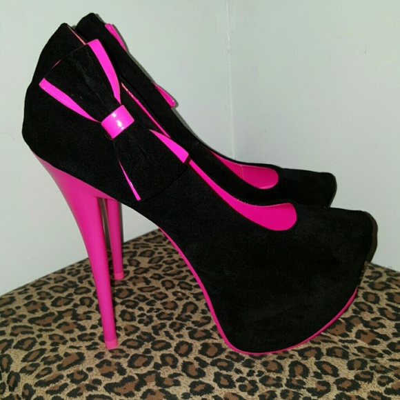 ALBA Shoes - Hot Pink Pump
