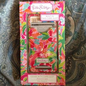 New iPhone5/5s cover with card slot ft Lulu