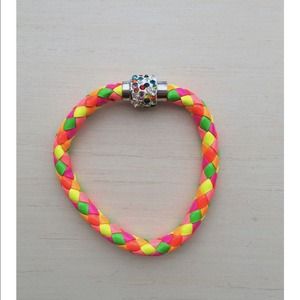 Cute multi-colored magnetic bracelet
