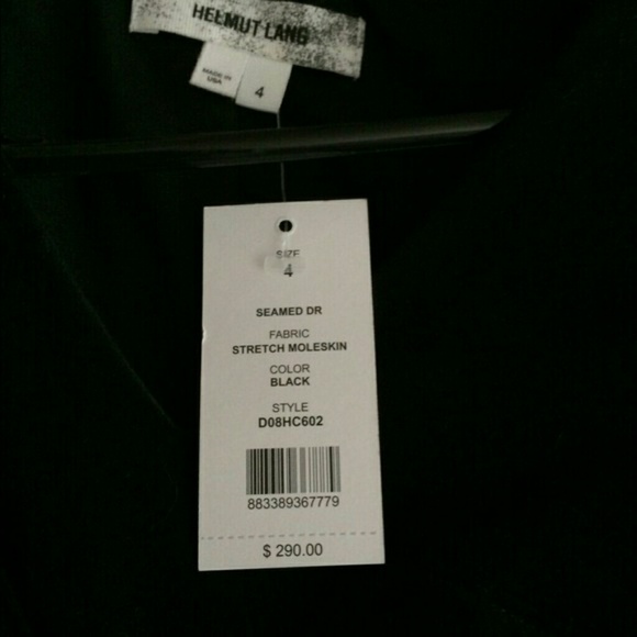 SOLD! Helmut Lang Little Black Dress - Picture 2 of 3