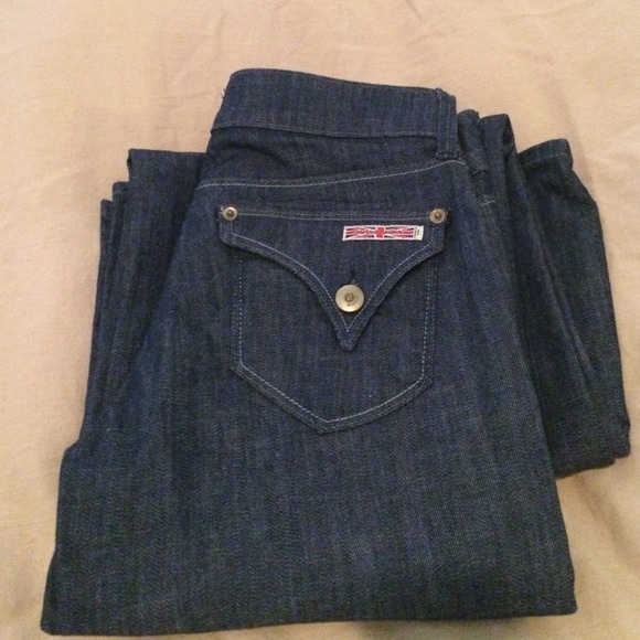Hudson wide leg jeans