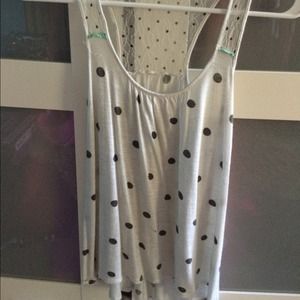 Tank top with lace