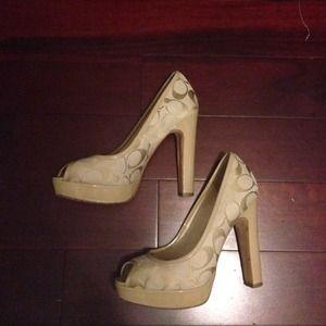 4 inch Coach heels