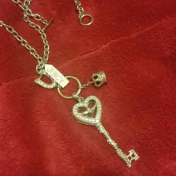 Juicy Couture authentic I love you with key