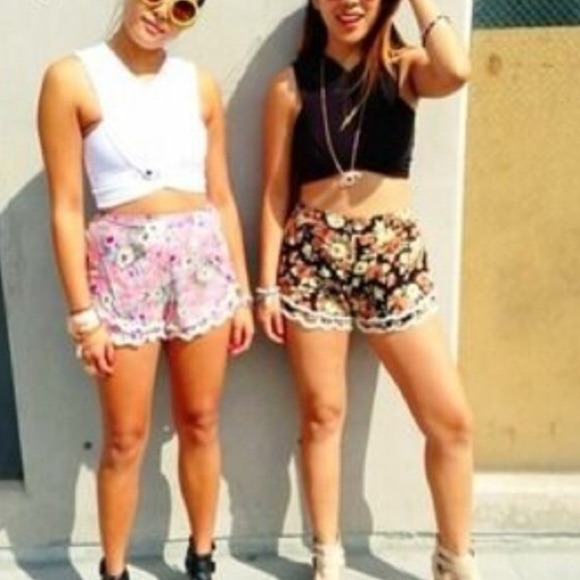 Emma and Sam cross crop top