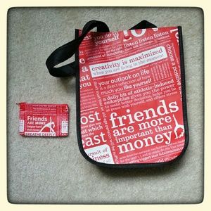Lululemon Small Shopping Bag and Pouch