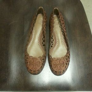 Authentic Brand New Tory Burch Mira Laser Cut