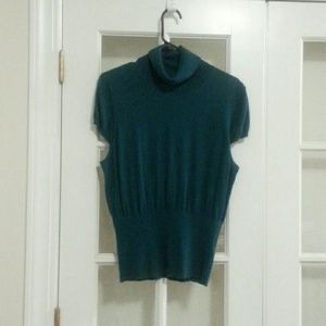 Banana Republic Cap sleeve turtleneck