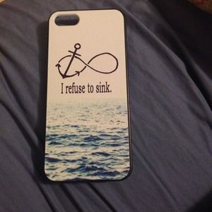 Iphone 5/5s quote case
