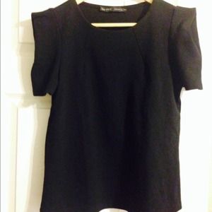 Black Zara top