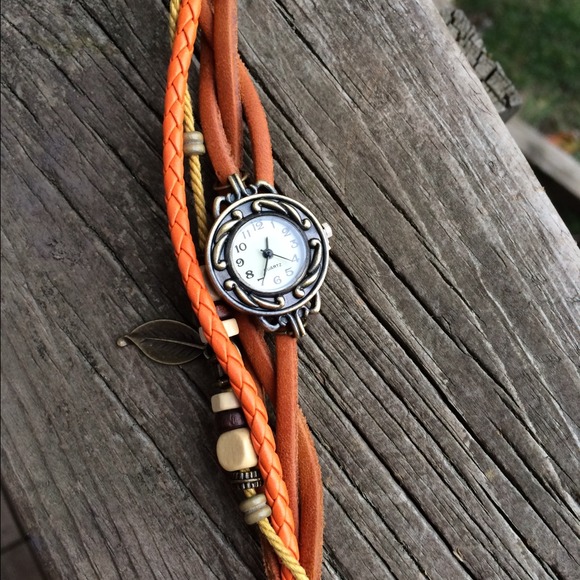 Boho-chic vintage inspired vintage watch
