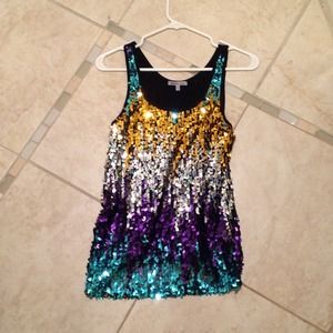 Sequined top