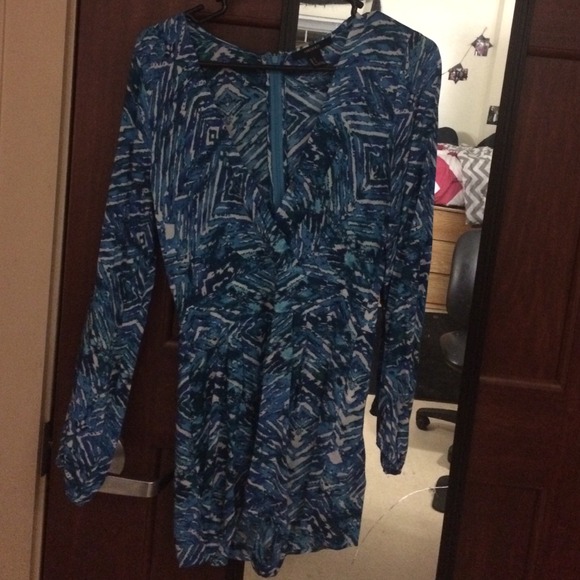 Long sleeve romper