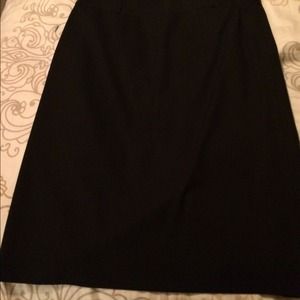 Talbots size 4 black pencil skirt