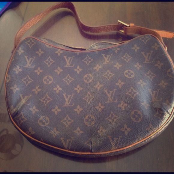 Authentic Louis Vuitton croissant