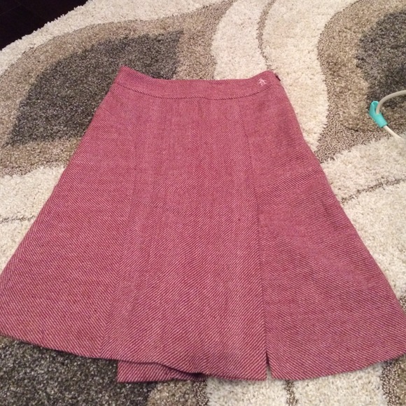 Pink and plum tweed shirt w/slits and side zipper!
