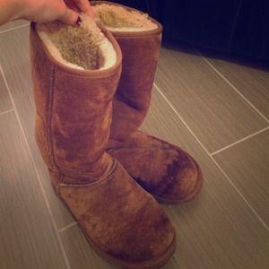 Chestnut Uggs - tall