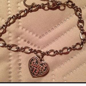 JA charm bracelet