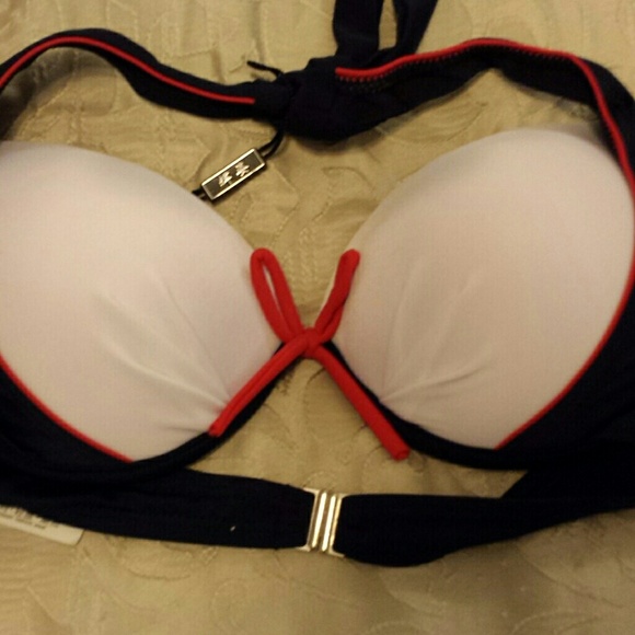 NWT Red White and Blue 3 piece bikini - Picture 4 of 4