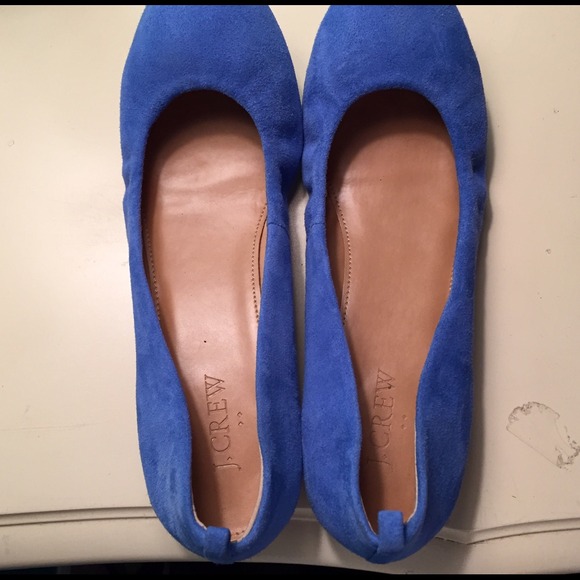 Blue J. Crew flats