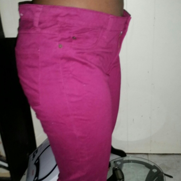 Joe Fresh Maroon basic skinnies - Picture 3 of 3