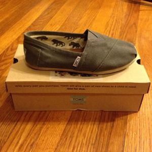 Tom's Classic Canvas Ash