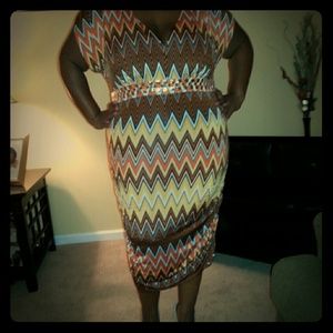 Figure flattering party dress