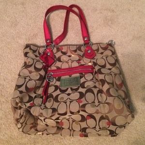 poppy limited edition coach bag