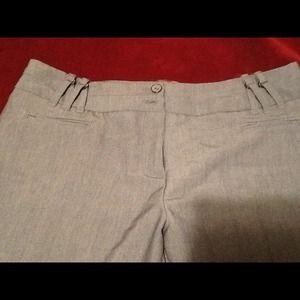 Gray dress pants