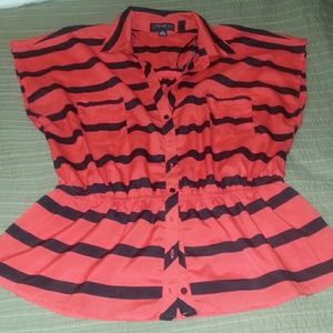 Forever 21 Peplum Top