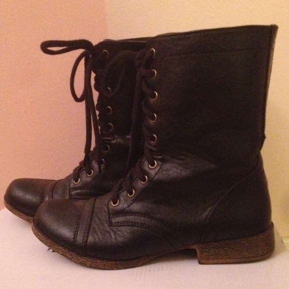 Madden Girl Combat Boots