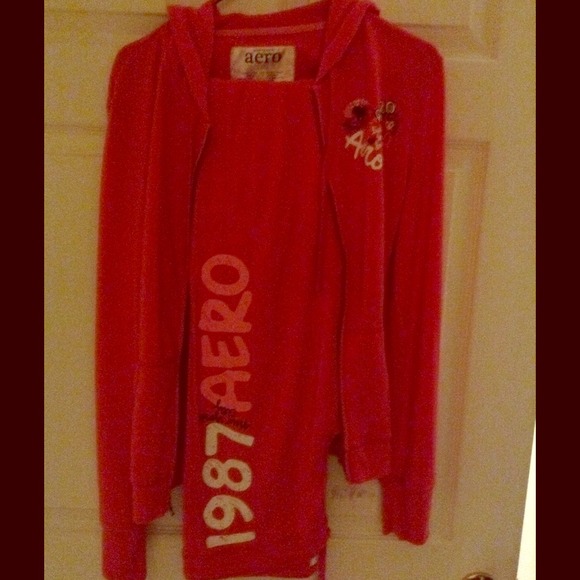 Aero pastel sweat suit hot pink💥SALE💥 REDUSED💥