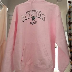 Pink Oregon Ducks Hoodie