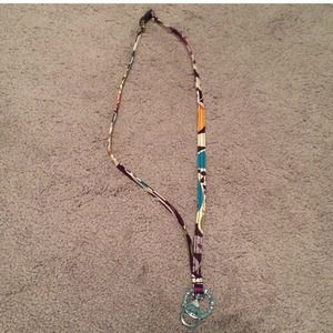 Vera Bradley lanyard