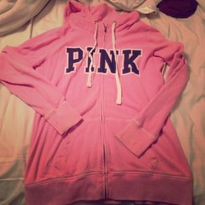 Pink PINK Zip Up