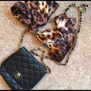 New Mini Purse W/Scarf