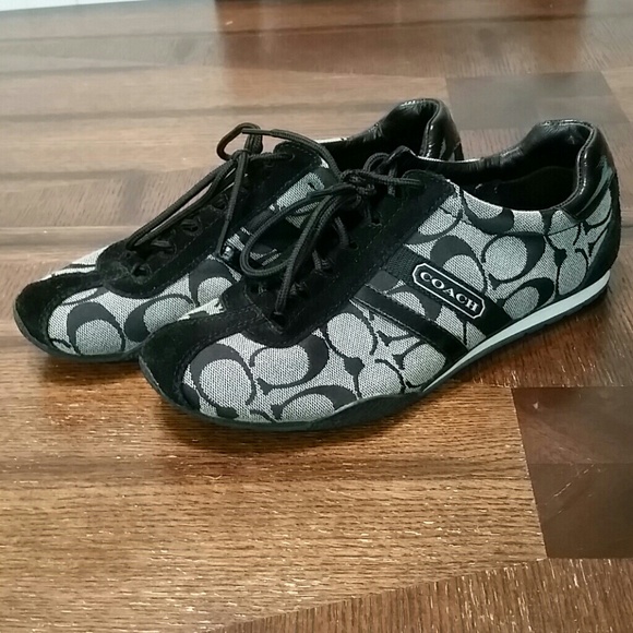 Coach black shoes