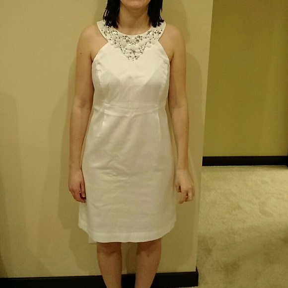 White dress