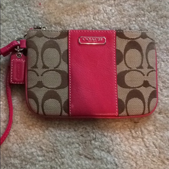 Coach wristlet