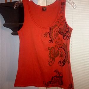 Burnt Orange T by Language