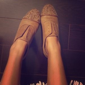 Oxfords with embellishment