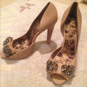 Sam Edelman - nude heels (size 7.5)
