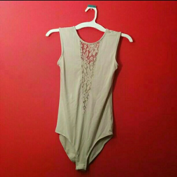 Beige bodysuit