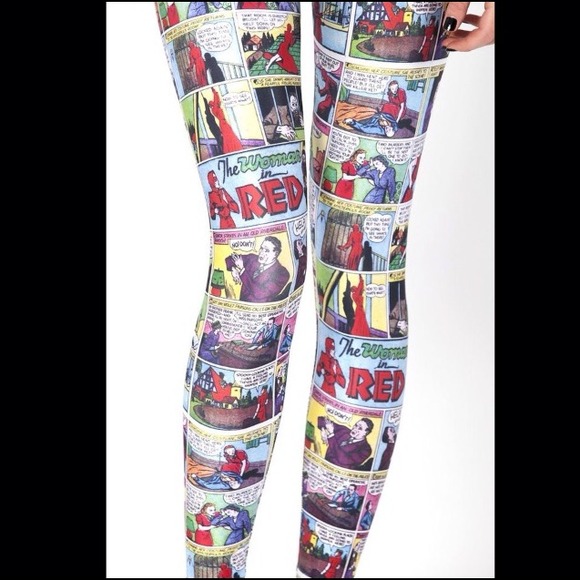 BlackMilk Women in Red Ep.1 Leggings